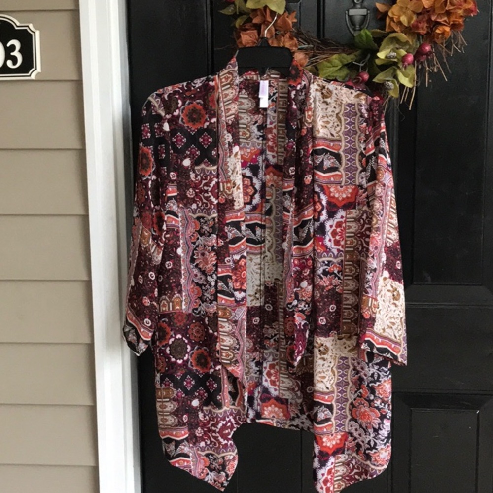 Stunning Polyester Thin Light Weight Jacket! Nwot - image 1